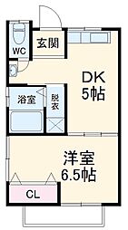間取図画像 1DK