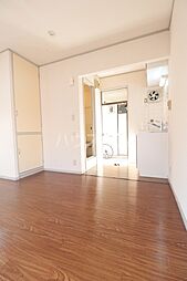 京王線 調布駅 徒歩7分の賃貸アパート 1階ワンルームのリビング/ダイニング