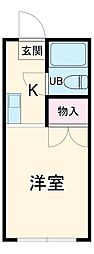 間取図画像 1K
