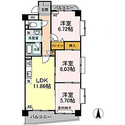 石刀駅 6.4万円