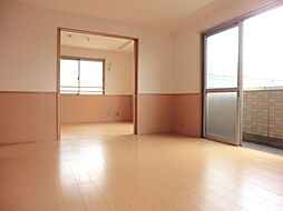 JR埼京線 与野本町駅 徒歩17分の賃貸アパート 1階2LDKのリビング/ダイニング