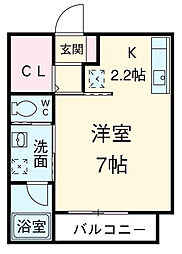 間取図画像 ワンルーム