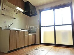 京王線 仙川駅 徒歩6分の賃貸アパート 1階2DKのリビング/ダイニング