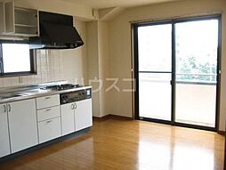 京王線 八幡山駅 徒歩14分の賃貸マンション 4階2DKのリビング/ダイニング