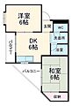 桜井ハイツ4階5.3万円