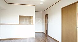 JR総武線 新検見川駅 バス5分 区役所入り口下車 徒歩8分の賃貸アパート 1階2LDKのリビング/ダイニング