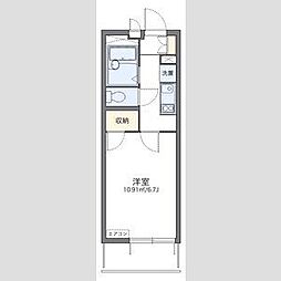 名古屋市営東山線 千種駅 徒歩4分の賃貸マンション 3階1Kの間取り