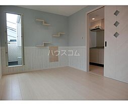 小田急小田原線 豪徳寺駅 徒歩3分の賃貸アパート 3階1Kのリビング/ダイニング