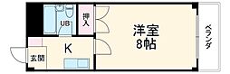 東京メトロ東西線 南行徳駅 徒歩16分の賃貸マンション 3階1Kの間取り
