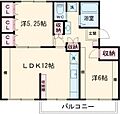 高幡台団地21号棟2階6.8万円