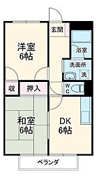 間取図画像 2DK