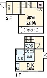 間取図画像 1DK