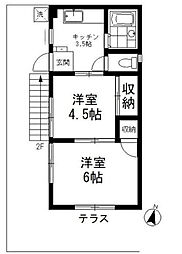 東急東横線 元住吉駅 徒歩7分の賃貸アパート