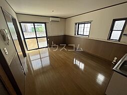 JR信越本線 北高崎駅 徒歩25分の賃貸アパート 1階2LDKのリビング/ダイニング