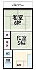 美津乃マンション4階4.6万円