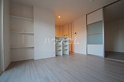 東京メトロ千代田線 北綾瀬駅 徒歩20分の賃貸アパート 1階1LDKのリビング/ダイニング