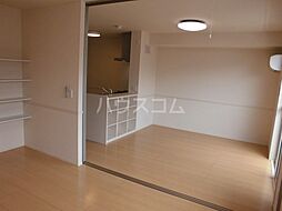 近鉄名古屋線 近鉄蟹江駅 3.6kmの賃貸アパート 1階2LDKのリビング/ダイニング