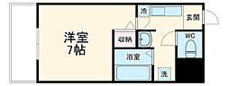 マ・メゾン・プルミエ 1Kの間取図画像