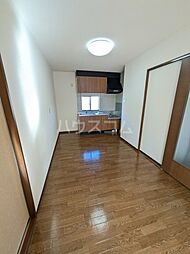 タウン　ボナールＢ 202 2階3DKのリビング/ダイニング