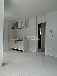 横浜市営地下鉄ブルーライン 新羽駅 徒歩18分の賃貸アパート 2階1LDKのリビング/ダイニング