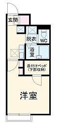間取図画像 1K