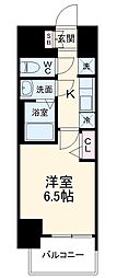 名古屋市営桜通線 太閤通駅 徒歩7分の賃貸マンション 8階1Kの間取り