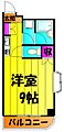 メゾンボヌール8階7.1万円