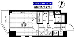 JR京浜東北・根岸線 東十条駅 徒歩3分の賃貸マンション 3階1Kの間取り