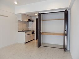 レジデンス本陣 2D 2階1LDKのリビング/ダイニング