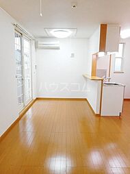 西武拝島線 武蔵砂川駅 徒歩21分の賃貸アパート 2階1LDKのリビング/ダイニング