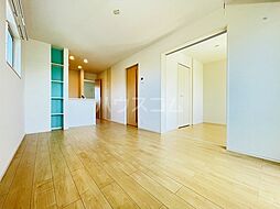 東武桐生線 治良門橋駅 6kmの賃貸アパート 2階2LDKのリビング/ダイニング