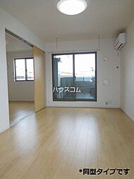 JR東海道本線 逢妻駅 徒歩13分の賃貸アパート 3階1LDKのリビング/ダイニング