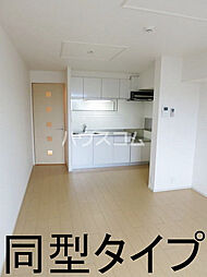 ミュゼ 202 2階2LDKのリビング/ダイニング