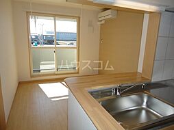 クレアＡ 2階2DKのリビング/ダイニング