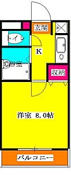 間取図画像 1K