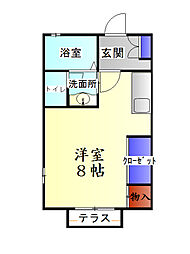 間取図画像 ワンルーム