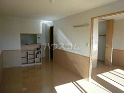 ヴィルヌーブ 205 2階1LDKのリビング/ダイニング