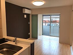 クリビアII 1階1LDKのリビング/ダイニング