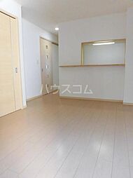 豊橋鉄道渥美線 高師駅 徒歩8分の賃貸アパート 2階2LDKのリビング/ダイニング