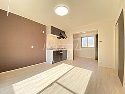 つくばエクスプレス つくば駅 7.9kmの賃貸アパート 1階1LDKのリビング/ダイニング