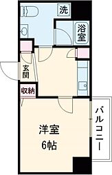 ＡＺＥＳＴ立石Ｒ 10階1Kの間取り