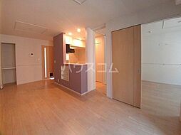 名古屋市営桜通線 野並駅 バス7分 海老山下車 徒歩5分の賃貸アパート 1階1LDKのリビング/ダイニング