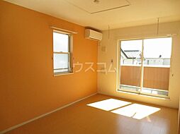 JR上越線 群馬総社駅 3.5kmの賃貸アパート 2階2LDKのリビング/ダイニング