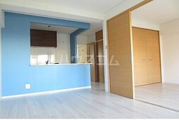 名鉄常滑線 道徳駅 徒歩2分の賃貸マンション 2階2LDKのリビング/ダイニング