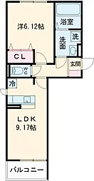 JR両毛線 佐野駅 徒歩9分の賃貸アパート