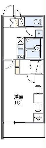 レオパレスサンロード 1階 | 神奈川県海老名市社家 賃貸マンション 間取