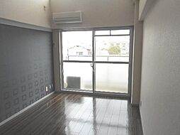 アサヒハイツ 4階ワンルームのリビング/ダイニング