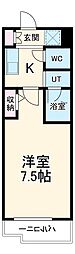 間取図画像 1K