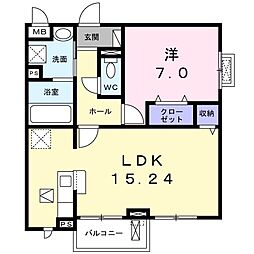 JR東海道・山陽本線 摂津富田駅 バス18分 上土室下車 徒歩2分 2階/-