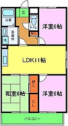 間取図画像 3LDK